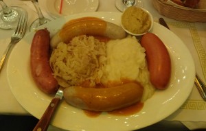 sausage-platter
